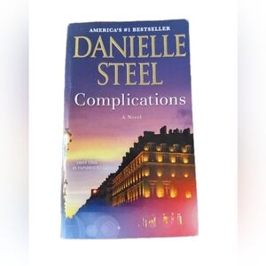 Danielle Steel 'Complications' Coffee Table Book - Blue and Gold